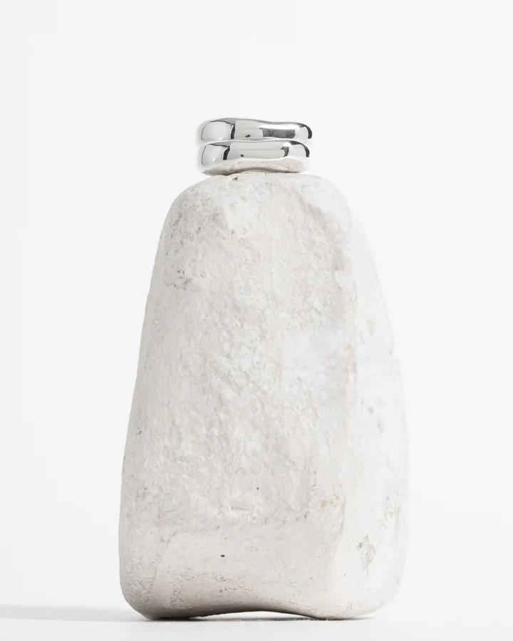 inacircle - Ground Chaky ασημένιο δαχτυλίδι - Image 2