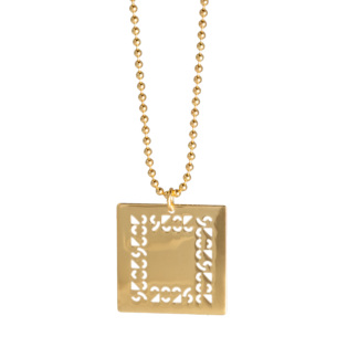 Eva Neofytou _ 2026 Limited Edititon _ ασημένιο επίχρυσο κολιέ